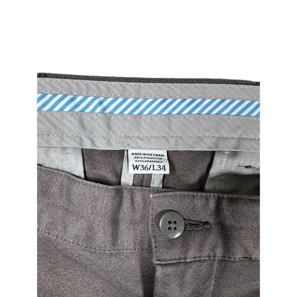 Footjoy Golf Pants Mens Size 36x34 (Fits 36x31) Grey Performance Business - Picture 3 of 9